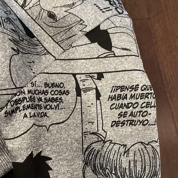 Kids size 6 Spanish comic book sweatshirt - Picture 7 of 7